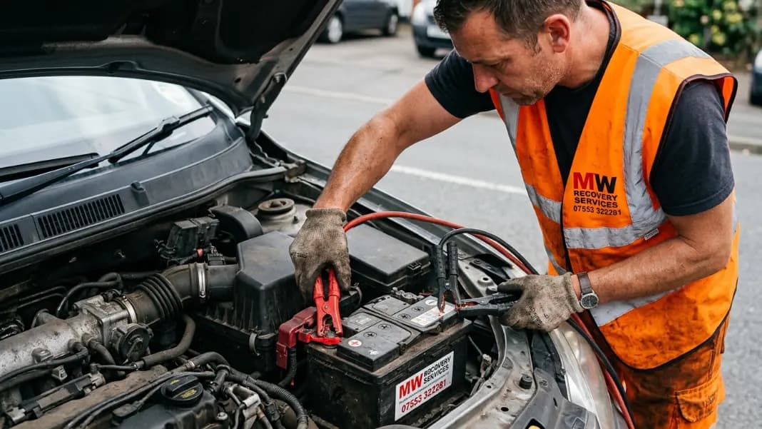 Flat Battery Callout Oldham: Jump Start, Battery Testing and Mobile Fitting