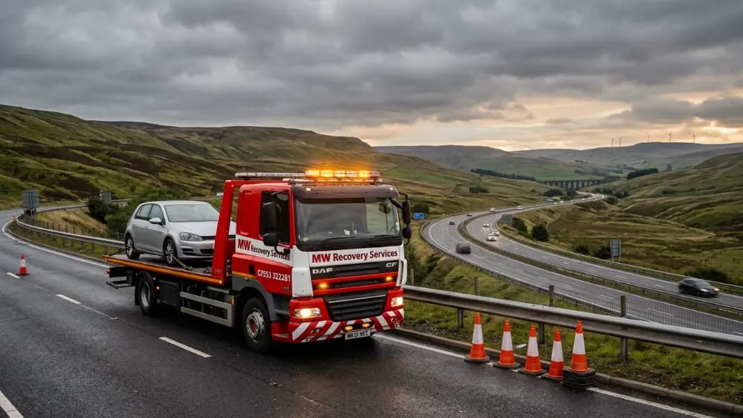 M62 Motorway Breakdown Recovery: A Driver's Guide from Manchester to Leeds