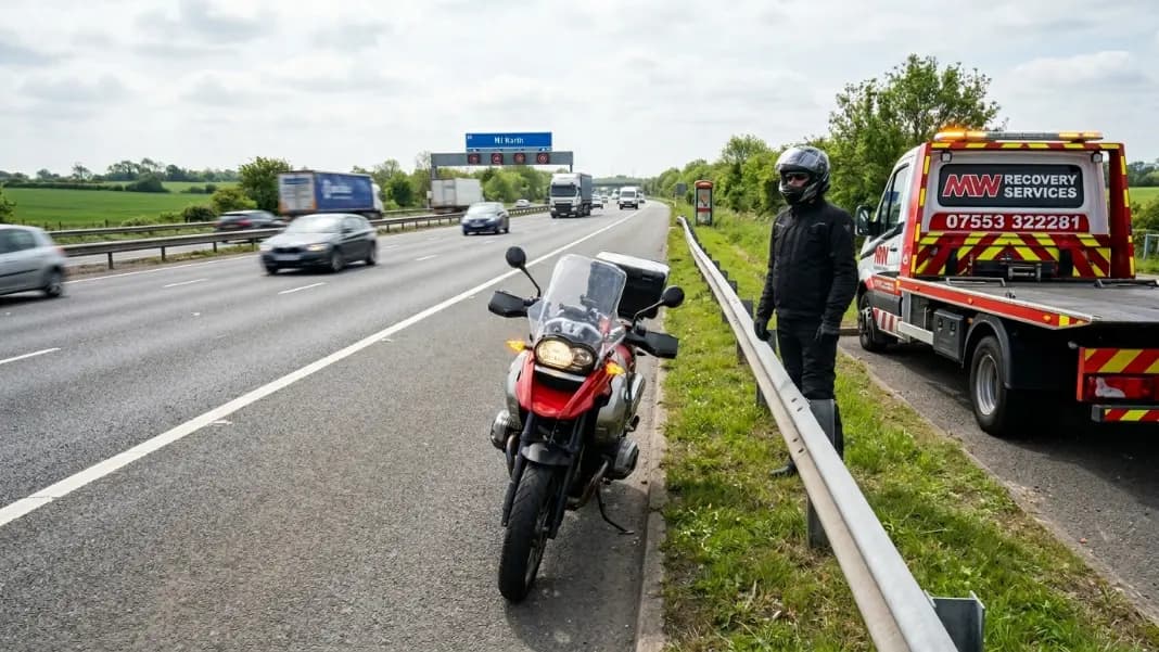 Motorcycle Breakdown on a Motorway: What You Must Do Motorcycle Breakdown on a Motorway: What You Must Do
