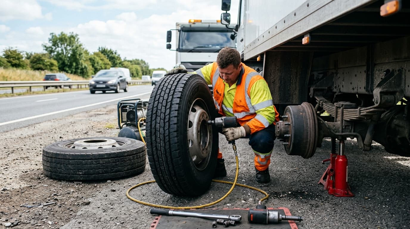 Roadside HGV Tyre Service