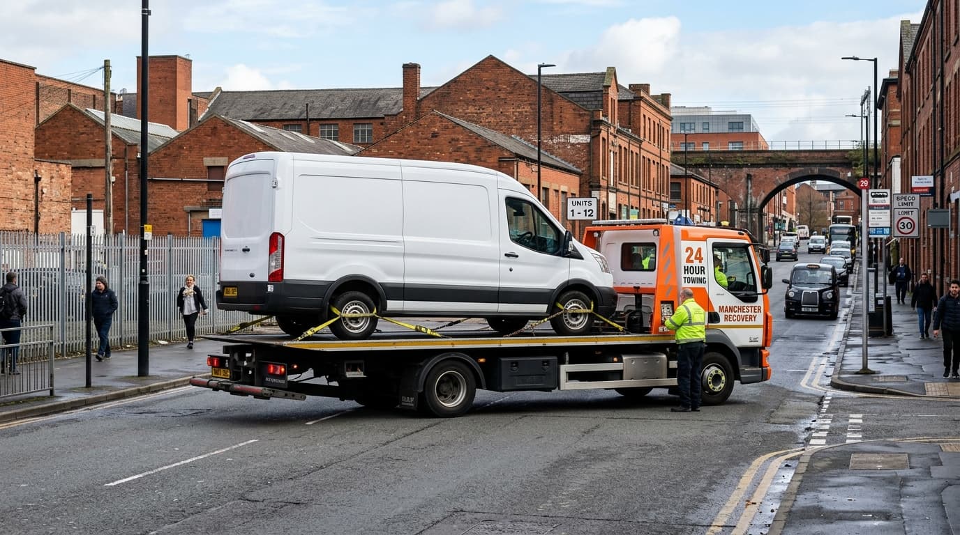 Van Recovery Manchester service in Manchester