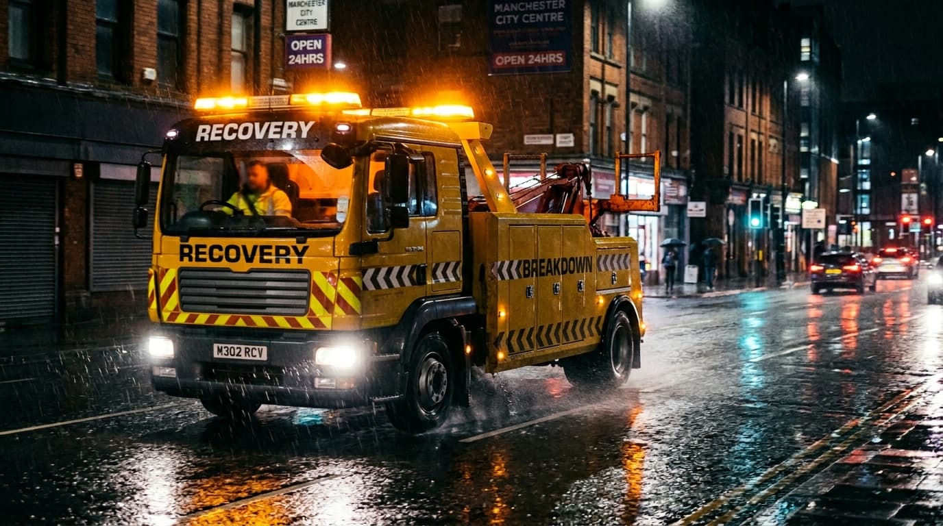24/7 Emergency Car Recovery Manchester service in Manchester